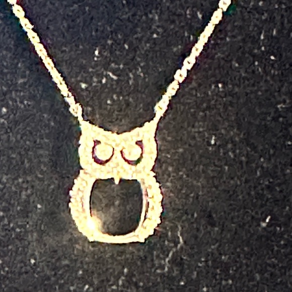 925 owl necklace - Picture 3 of 5
